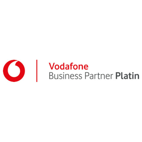 Logo Vodafone Business Partner Platin
